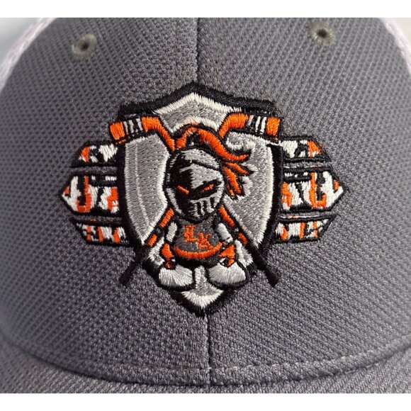 CCM Hockey Mesh Back Cap Embroidered Logo & Number 16 Gray/White Adjustable Hat - Picture 2 of 9